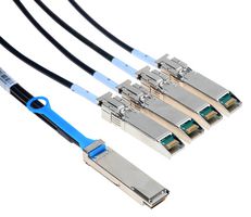 Amphenol Cables On Demand Sf-Qsfp4Sfpps-002 Computer Cable, Qsfp+/sfp+ Plug, 2M