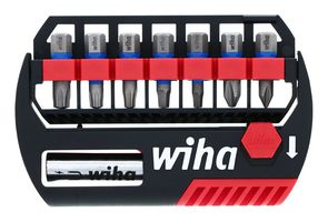 Wiha 70098 1 Bitbuddy, Ph/square/torx Bits, 8Pcs