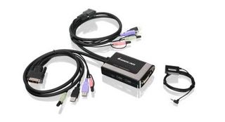 2 Port USB KVM Switch with DVI-D Video &; 2 Port USB KVM Switch with DVI-D Video & Microphone; Computer Switch Type KVM; Computer Switch Function Automatic; No. of Ways 2; Input Connection -; Product Range -
