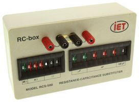 Iet Labs Rcs-500 Decade Box, 0-9999999 Ohm / 0 Uf-99.9999 Uf