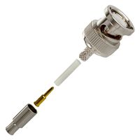 Amphenol Rf 031-321-Rfx Rf/coaxial, Bnc Plug, Straight, 50 Ohm, Crimp