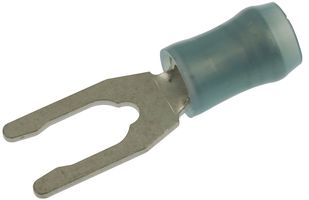 Amp - Te Connectivity 52421-1 Terminal, Spade/fork, #8, Crimp, Blue