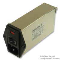 Corcom - Te Connectivity 6609108-5 Connector, Power Entry, Rcpt, 10A, 250Vac