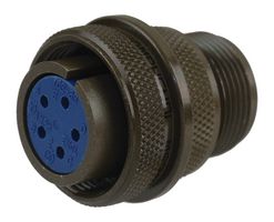 Amphenol Industrial 97-3106A-16S-8S Circular Connector Plug Size 16S, 5 Position, Cable