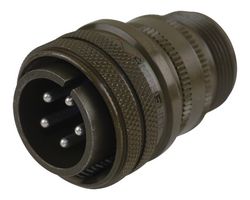 Amphenol Industrial 97-3106A-18-11P Circular Connector Plug, Size 18, 5 Position, Cable