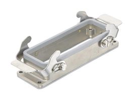 Harting 19440240301. Bulkhead Mount Housing, Size 24B, Ss