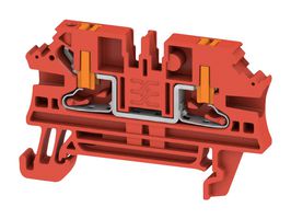 Weidmuller 2847230000 Terminal Block, Din Rail, 2Pos, 12Awg