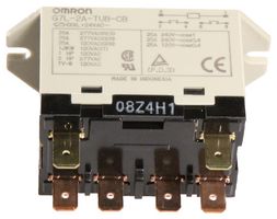 Omron Electronic Components G7L-2A-Tub-Cb-Ac24 Relay, Dpst-No, 277Vac, 25A