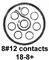 CINCH CONNECTIVITY SOLUTIONS BACC63CC18-8P9