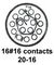 CINCH CONNECTIVITY SOLUTIONS BACC45FN20-16P10H
